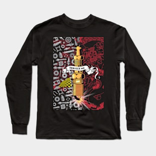 service me spark plug Long Sleeve T-Shirt